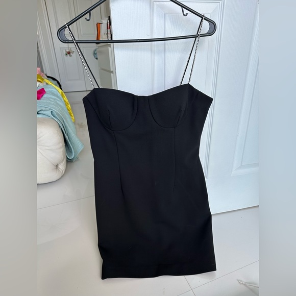 Area dress with crystal straps - Picture 4 of 9